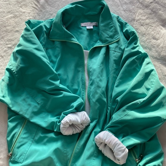 Vintage Green Windbreaker - Picture 1 of 2